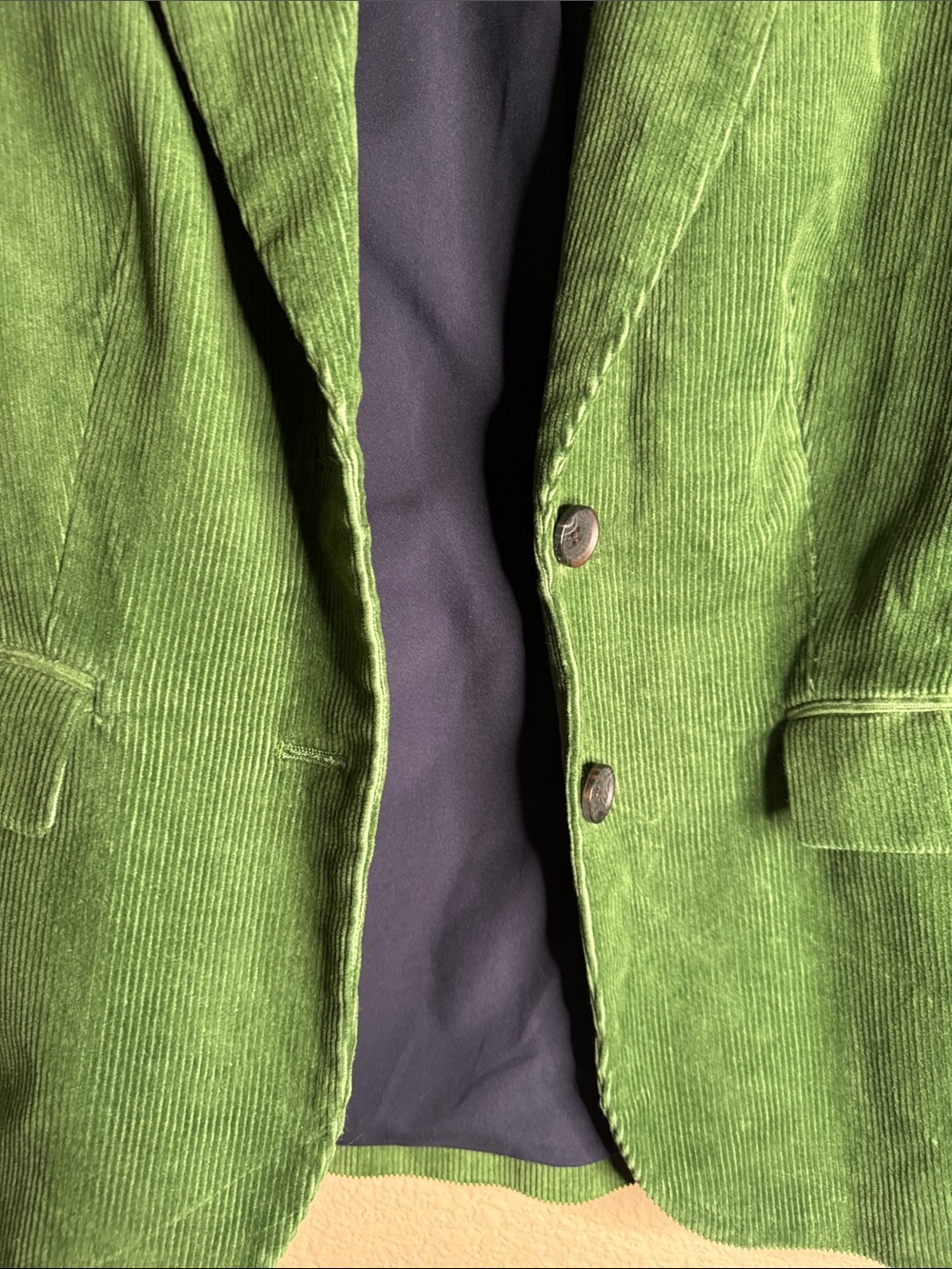 Boden Marylebone Green Cord Blazer Size 6 - Picture 7 of 10
